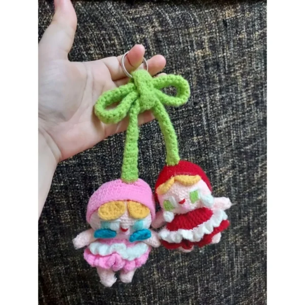 Crochet cherry crybaby 雙囍寳寳天使 為您祈福禱告 建議售價:NT$650元