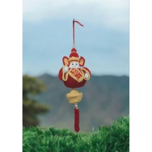 財神爺報到，讓你財源滾滾！ 過年財神爺帶來好運，這麼可愛，誰不愛？