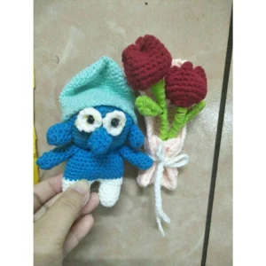 完成藍色小精靈Smurfs一枚，真有趣！